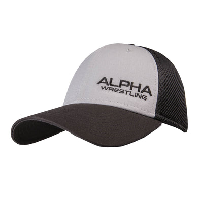 Alpha Wrestling Hat - Grey/Blk