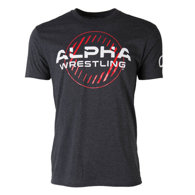 Alpha Wrestling T-Shirt - Charcoal