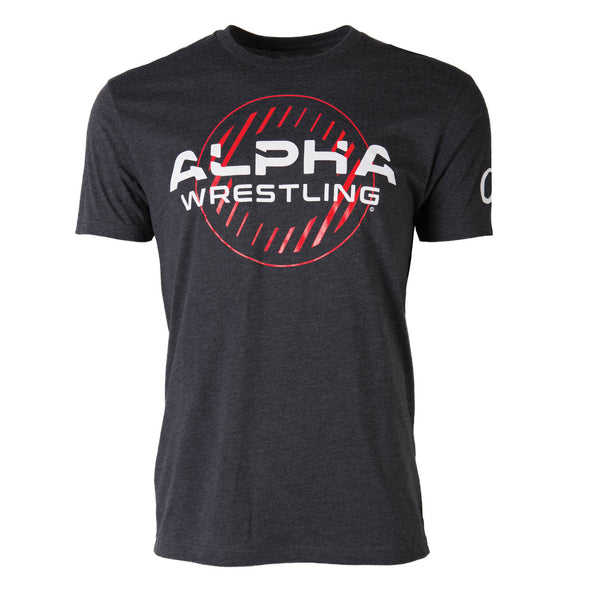 Alpha Wrestling T-Shirt - Charcoal